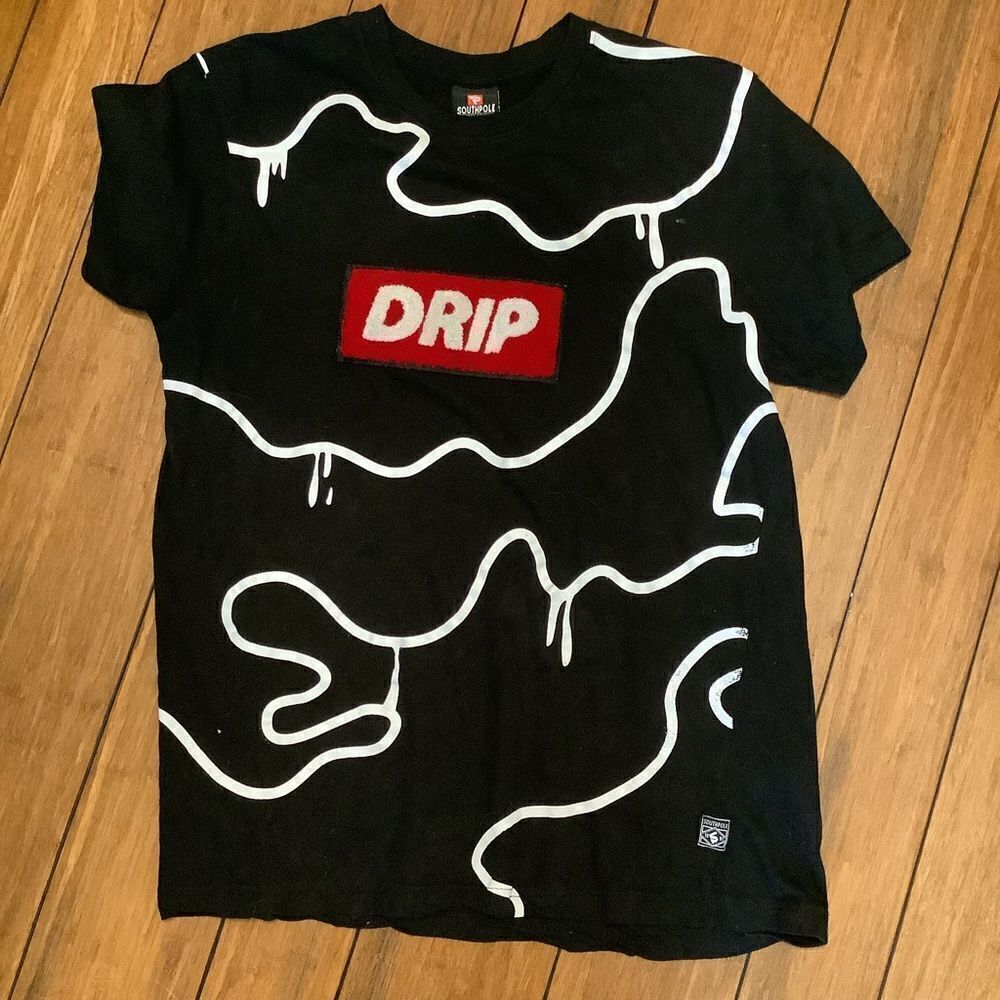 SouthPole Authentic Line Drip StreetWear T-shirt